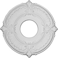 11 3/4"OD x 4"ID x 1/2"P Attica Ceiling Medallion (Fits Canopies up to 4-1/2")