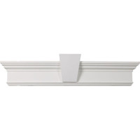 174" Bottom Width x 177 1/2" Top Width x 7 1/4"H x 1"P Crosshead w/ Flat Keystone