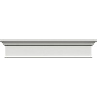 73" Bottom Width x 76 1/8" Top Width x 6 1/8"H x 1/2"P Panel Crosshead