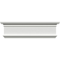 149" Bottom Width x 153 3/8" Top Width x 8 5/8"H x 3/8"P Bedford Crosshead