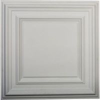 23 3/4"W x 23 3/4"H x 1 5/8"P Classic Square Ceiling Tile