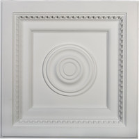 23 7/8"W x 23 7/8"H x 3"P Ashford Ceiling Tile