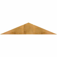 36"W x 07"H x 06"D x 6"F, 05/12 Pitch, Portland Rough Sawn Timber Gable Bracket, Western Red Cedar