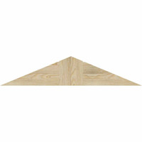 36"W x 07"H x 06"D x 6"F, 05/12 Pitch, Portland Rough Sawn Timber Gable Bracket, Douglas Fir