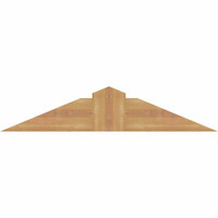 36"W x 07"H x 5 1/2"D x 5 1/2"F, 05/12 Pitch, Portland Smooth Timber Gable Bracket, Western Red Cedar