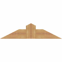 36"W x 09"H x 5 1/2"D x 5 1/2"F, 06/12 Pitch, Portland Smooth Timber Gable Bracket, Western Red Cedar
