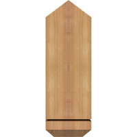 36"W x 06"H x 3 1/2"D x 5 1/2"F, 04/12 Pitch, Eugene Smooth Timber Gable Bracket, Western Red Cedar