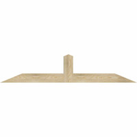 60"W x 12"H x 04"D x 4"F, 05/12 Pitch, Portland Rough Sawn Timber Gable Bracket, Douglas Fir
