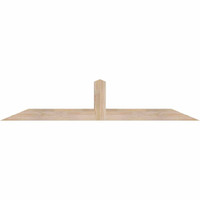60"W x 12"H x 3 1/2"D x 3 1/2"F, 05/12 Pitch, Portland Smooth Timber Gable Bracket, Douglas Fir