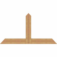 60"W x 32"H x 3 1/2"D x 5 1/2"F, 13/12 Pitch, Portland Smooth Timber Gable Bracket, Western Red Cedar