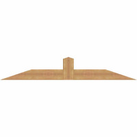 72"W x 12"H x 3 1/2"D x 5 1/2"F, 04/12 Pitch, Portland Smooth Timber Gable Bracket, Western Red Cedar