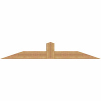 72"W x 12"H x 5 1/2"D x 5 1/2"F, 04/12 Pitch, Portland Smooth Timber Gable Bracket, Western Red Cedar