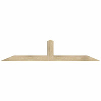 72"W x 15"H x 04"D x 4"F, 05/12 Pitch, Portland Rough Sawn Timber Gable Bracket, Douglas Fir