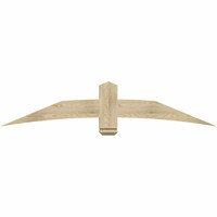 72"W x 15"H x 04"D x 6"F, 05/12 Pitch, Bellingham Rough Sawn Timber Gable Bracket, Douglas Fir