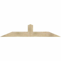72"W x 15"H x 04"D x 6"F, 05/12 Pitch, Portland Rough Sawn Timber Gable Bracket, Douglas Fir