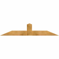 72"W x 15"H x 04"D x 6"F, 05/12 Pitch, Portland Rough Sawn Timber Gable Bracket, Western Red Cedar