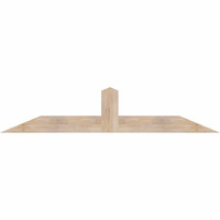 72"W x 15"H x 3 1/2"D x 5 1/2"F, 05/12 Pitch, Portland Smooth Timber Gable Bracket, Douglas Fir