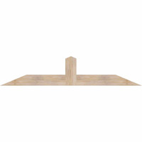 72"W x 15"H x 5 1/2"D x 5 1/2"F, 05/12 Pitch, Portland Smooth Timber Gable Bracket, Douglas Fir