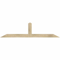 72"W x 18"H x 04"D x 4"F, 06/12 Pitch, Portland Rough Sawn Timber Gable Bracket, Douglas Fir