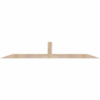 84"W x 14"H x 3 1/2"D x 3 1/2"F, 04/12 Pitch, Portland Smooth Timber Gable Bracket, Douglas Fir