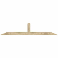 84"W x 17"H x 04"D x 4"F, 05/12 Pitch, Portland Rough Sawn Timber Gable Bracket, Douglas Fir