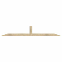 96"W x 16"H x 04"D x 4"F, 04/12 Pitch, Portland Rough Sawn Timber Gable Bracket, Douglas Fir
