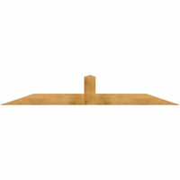 96"W x 16"H x 04"D x 6"F, 04/12 Pitch, Portland Rough Sawn Timber Gable Bracket, Western Red Cedar