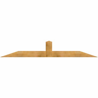 96"W x 16"H x 06"D x 6"F, 04/12 Pitch, Portland Rough Sawn Timber Gable Bracket, Western Red Cedar