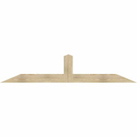 96"W x 20"H x 06"D x 6"F, 05/12 Pitch, Portland Rough Sawn Timber Gable Bracket, Douglas Fir