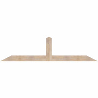 96"W x 24"H x 3 1/2"D x 5 1/2"F, 06/12 Pitch, Portland Smooth Timber Gable Bracket, Douglas Fir