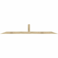 108"W x 18"H x 04"D x 4"F, 04/12 Pitch, Portland Rough Sawn Timber Gable Bracket, Douglas Fir