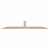 108"W x 18"H x 3 1/2"D x 5 1/2"F, 04/12 Pitch, Portland Smooth Timber Gable Bracket, Douglas Fir