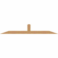 108"W x 18"H x 3 1/2"D x 5 1/2"F, 04/12 Pitch, Portland Smooth Timber Gable Bracket, Western Red Cedar