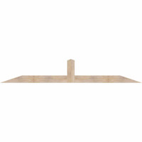 108"W x 18"H x 5 1/2"D x 5 1/2"F, 04/12 Pitch, Portland Smooth Timber Gable Bracket, Douglas Fir