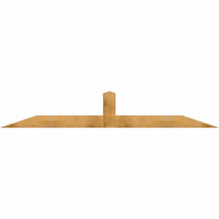 108"W x 18"H x 06"D x 6"F, 04/12 Pitch, Portland Rough Sawn Timber Gable Bracket, Western Red Cedar