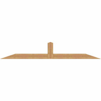 108"W x 18"H x 5 1/2"D x 5 1/2"F, 04/12 Pitch, Portland Smooth Timber Gable Bracket, Western Red Cedar