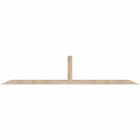 108"W x 22"H x 3 1/2"D x 3 1/2"F, 05/12 Pitch, Portland Smooth Timber Gable Bracket, Douglas Fir