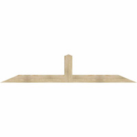 108"W x 22"H x 06"D x 6"F, 05/12 Pitch, Portland Rough Sawn Timber Gable Bracket, Douglas Fir