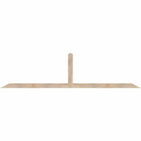 108"W x 27"H x 3 1/2"D x 3 1/2"F, 06/12 Pitch, Portland Smooth Timber Gable Bracket, Douglas Fir