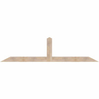 108"W x 27"H x 5 1/2"D x 5 1/2"F, 06/12 Pitch, Portland Smooth Timber Gable Bracket, Douglas Fir