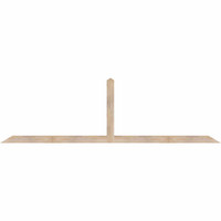108"W x 31"H x 3 1/2"D x 3 1/2"F, 07/12 Pitch, Portland Smooth Timber Gable Bracket, Douglas Fir