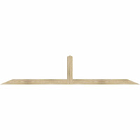 108"W x 22"H x 04"D x 4"F, 05/12 Pitch, Portland Rough Sawn Timber Gable Bracket, Douglas Fir