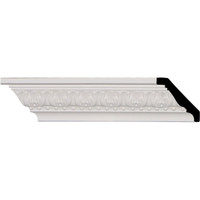 2 3/8"H x 2 3/8"P x 3 1/4"F x 95 7/8"L, (1 1/2" Repeat), Nadia Crown Moulding