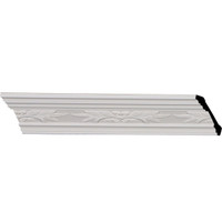 3 1/4"H x 3 1/4"P x 4 1/2"F x 96 1/8"L, (8" Repeat), Harvest Crown Moulding