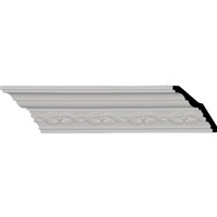 3 5/8"H x 3 5/8"P x 5 1/8"F x 95 3/4"L, (3 1/2" Repeat), Washington Crown Moulding