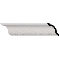 4 1/8"H x 3 3/4"P x 5 1/8"F x 95 7/8"L, Clementine Crown Moulding