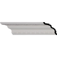 4 1/8"H x 4"P x 5 1/2"F x 95 3/4"L, (3 3/8" Repeat), Dijon Crown Moulding