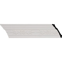 4 5/8"H x 4 3/4"P x 6 5/8"F x 96"L, (11 3/4" Repeat), Harvest Crown Moulding