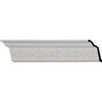 5 1/8"H x 3 1/8"P x 5 7/8"F x 95 7/8"L, (4" Repeat), Victorian Crown Moulding