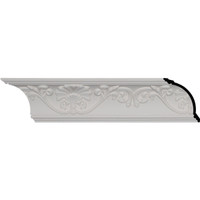 6 3/8"H x 6 1/4"P x 8 5/8"F x 95 3/4"L, (18 7/8" Repeat), Cornelia Crown Moulding
